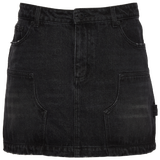 Washed Black Denim