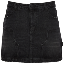Women's - Cozi Mini Carpenter Skirt - Washed Black Denim