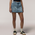 Cozi Mini Carpenter Skirt - Women's Light Denim