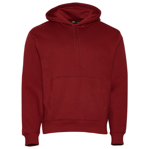Lckr Mens  Pullover Hoodie In Red/red