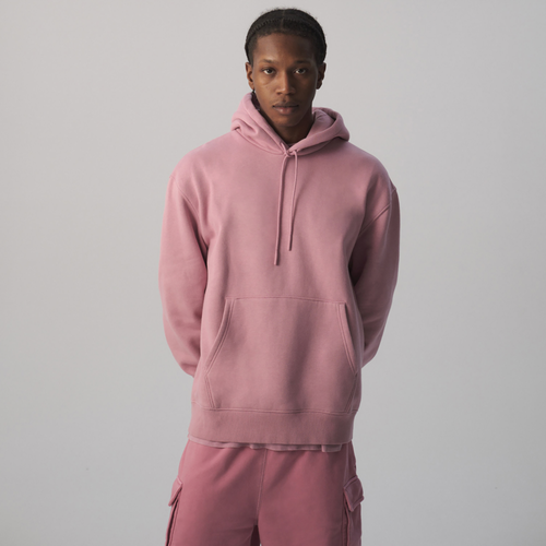 

LCKR Mens LCKR Based Fleece Pullover Hoodie - Mens Pink/Pink Size L