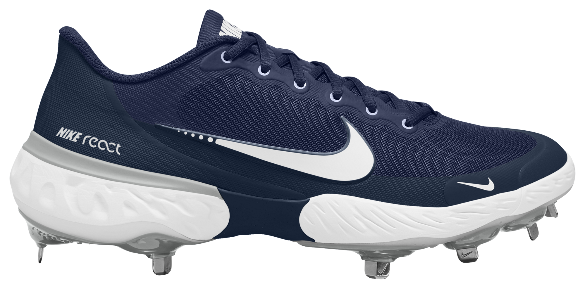 Nike Alpha Huarache Elite 3 Low Mcs Baseball Cleats in Gray for