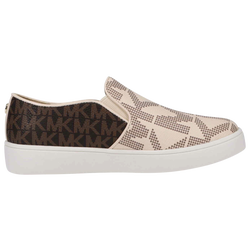 Girls' Preschool - Michael Kors Jemcastro - Vanilla Monogram/Chocolate