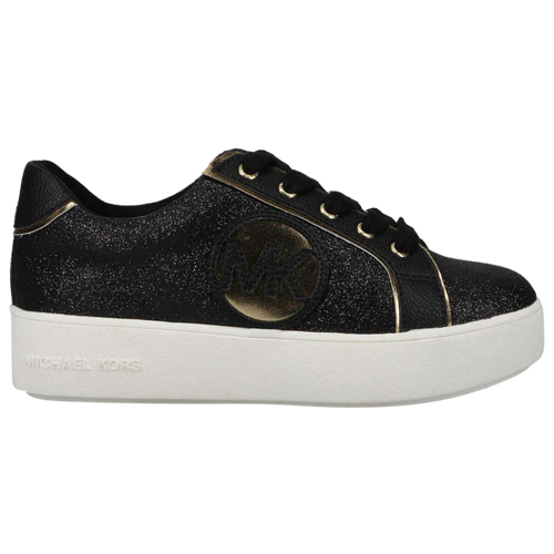 

Girls Preschool Michael Kors Michael Kors Jordana Poppy - Girls' Preschool Shoe Gold/Black Size 01.0