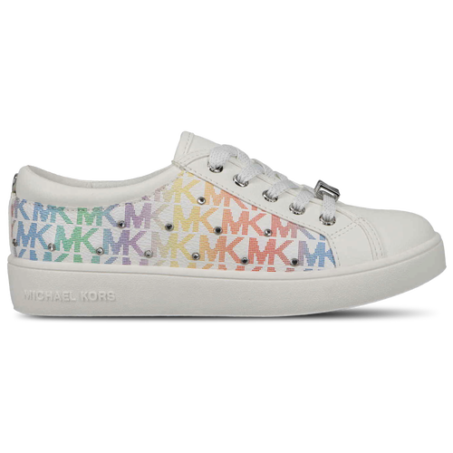 

Girls Preschool Michael Kors Michael Kors Jem Crystal Monogram - Girls' Preschool Shoe White/Rainbow Size 12.0