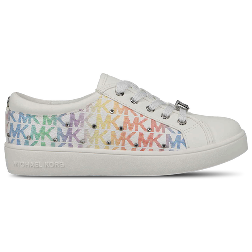 

Michael Kors Girls Michael Kors Jem Crystal Monogram - Girls' Preschool Shoes White/Rainbow Size 04.0