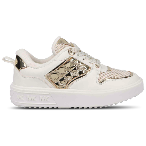 

Girls Preschool Michael Kors Michael Kors Emmet Rumi - Girls' Preschool Shoe White/Gold Size 03.0