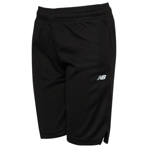

New Balance Boys New Balance Performance Mesh Shorts - Boys' Grade School Black Size M