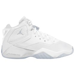 Boys' Grade School - Jordan B'Loyal - White/Metallic Silver