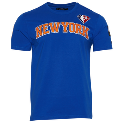 Men's - Pro Standard Knicks Team Logo T-Shirt - Blue/Orange