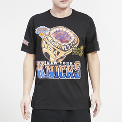Men's - Pro Standard Knicks Champ Ring T-Shirt - Black/Black