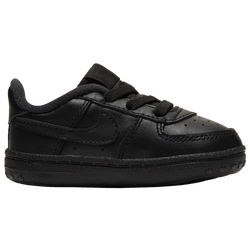 Boys' Infant - Nike Air Force One Crib - Black/Black/Black