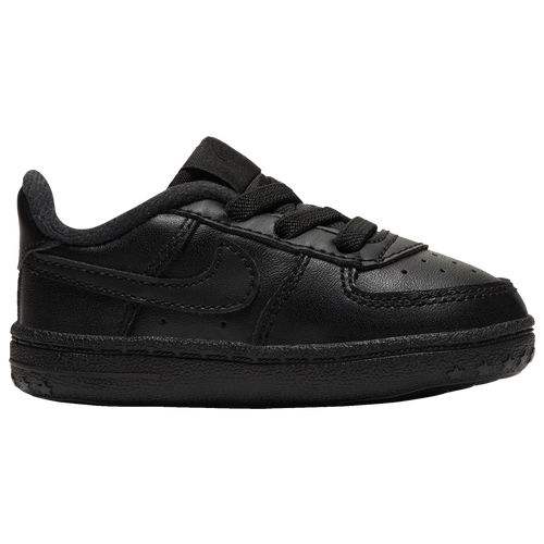 

Boys Infant Nike Nike Air Force One Crib - Boys' Infant Shoe Black/Black/Black Size 01.0