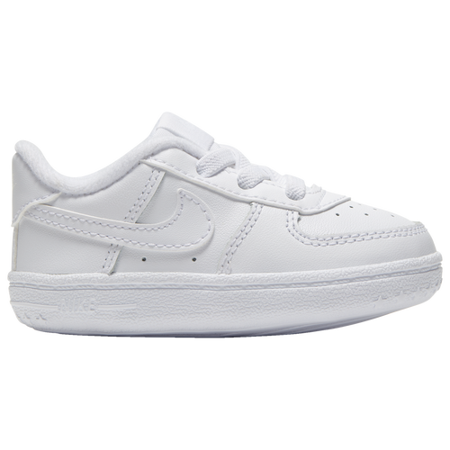 

Nike Boys Nike Air Force One Crib - Boys' Infant Basketball Shoes White/White Size 3.0