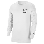 Nike Double Swoosh Long Sleeve T-Shirt - Men's | Foot Locker