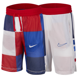 Boys' Grade School - Nike Elite Reversible Shorts - University Red/University Red/White