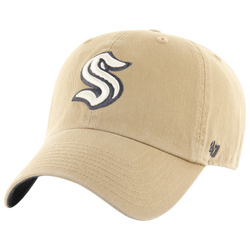 Men's - 47 Brand Kraken Ballpark 47 Clean Up Cap - Tan/White