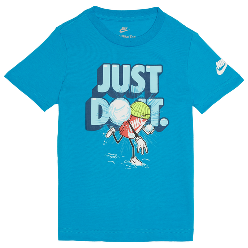 BOYS - Nike Cool After School T-Shirt - Laser Blue