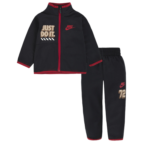 

Nike Boys Nike Tricot Set - Boys' Infant Black/Tan Size 18MO