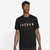 Jordan Air Wordmark T-Shirt - Men's Black/White/Gym Red