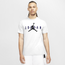 Jordan Air Wordmark T-Shirt - Men's White/Varsity Purple/Black