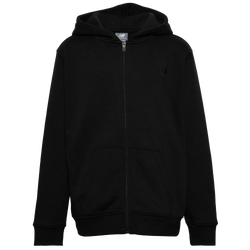 Boys' Grade School - New Balance Back Hit Full-Zip Fleece - Black