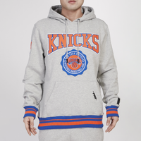 New Era Men's New York Knicks Men's Hooded Pullover, Grey 