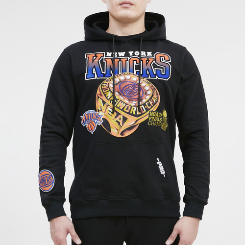 

Pro Standard Mens New York Knicks Pro Standard Knicks Champ Ring Pullover - Mens Black/Black Size XL
