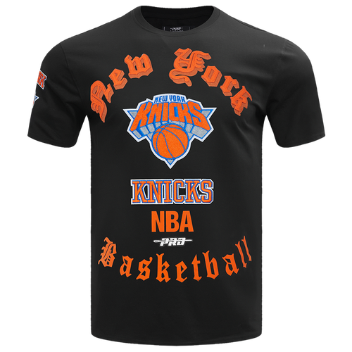  - Pro Standard KNICKS OLD ENGLISH SJ TEE - Black