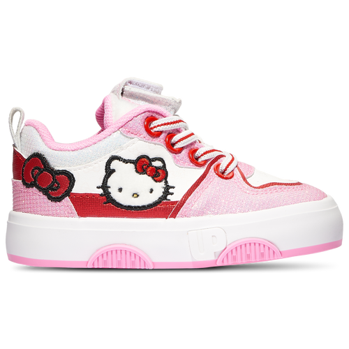 

Girls Ground Up Ground Up Hello Kitty - Girls' Toddler Shoe White/Pink Size 05.0