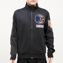 Men's - Pro Standard Knicks Track Top - Black/Black