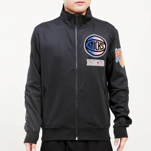 

Pro Standard Mens Pro Standard Knicks Track Top - Mens Black/Black Size M