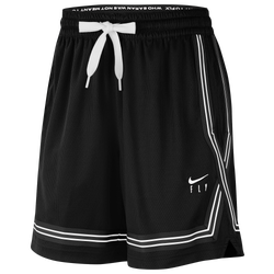 Women's - Nike Fly Crossover Shorts - Black/White