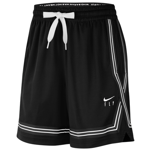 Nike Dri-fit Swoosh Fly Women's Basketball Shorts In Black/white