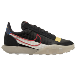 Women's - Nike Waffle Racer 2X - Black/University Red/Enigma Stone