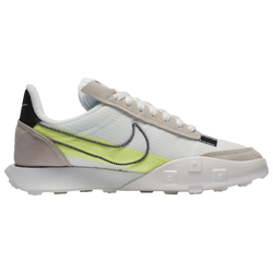 Women's - Nike Waffle Racer '20 - Summit White/Black/Volt