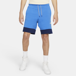Men's - Jordan Jumpman Air Fleece Shorts - Signal Blue/Blue Void/Beach