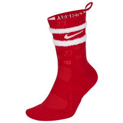 Adult - Nike Elite Crew Socks - University Red/Light Crimson/White