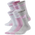 Nike 6 Pack Cushioned Crew Socks - Boys' Grade School White/Grey/Pink
