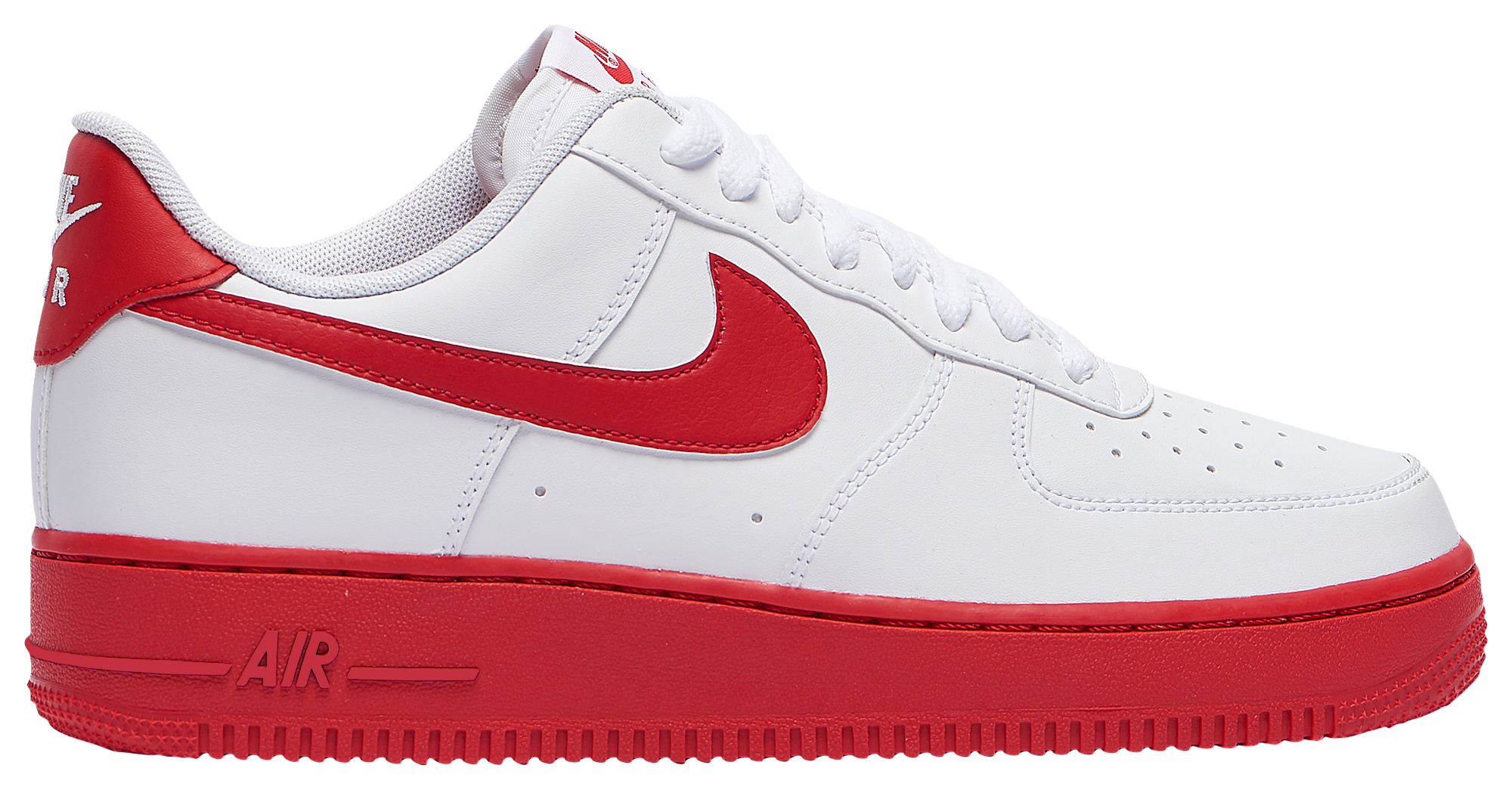 red air force ones mens