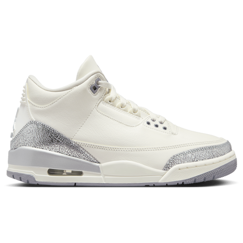 Women's - Jordan Retro 3 - Sail/Cement