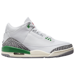 Women's - Jordan Retro 3 - White/Varsity Red/Lucky Green