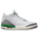 Jordan Retro 3 - Women's White/Varsity Red/Lucky Green