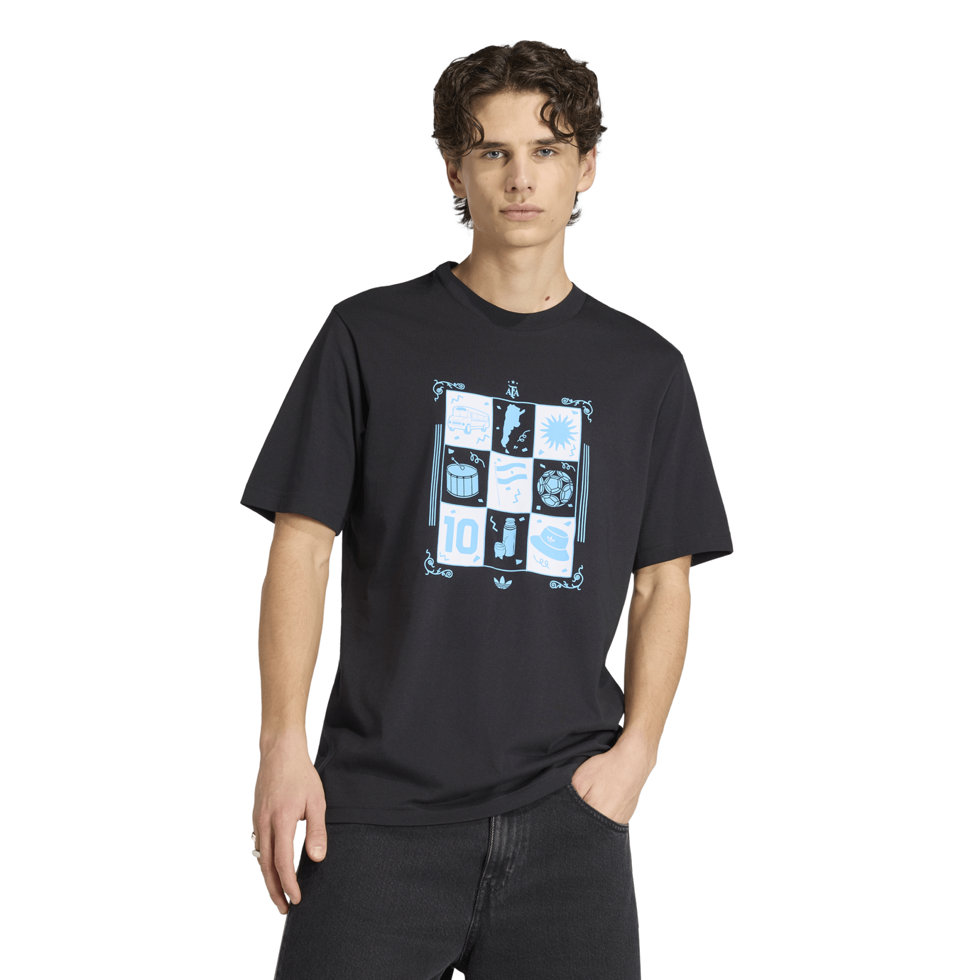 adidas Argentina Away Tee - Men's
