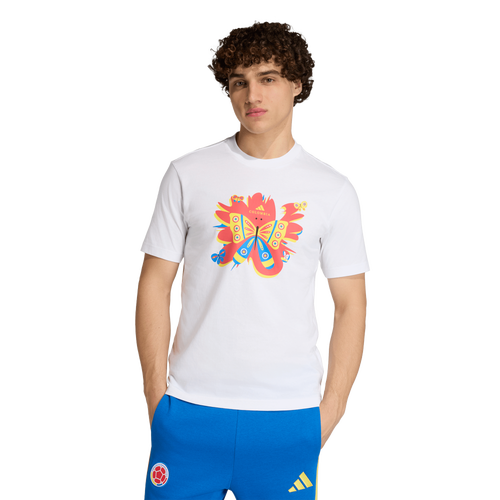 MENS - adidas Colombia DNA T-Shirt - White