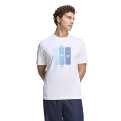 Men's - adidas Argentina Home T-Shirt - White