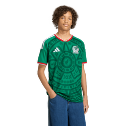 Boys' Grade School - adidas World Cup Mexico Jersey - Green/White/Red