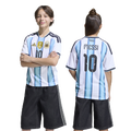adidas Argentina World Cup Home Jersey - Adidas White/Blue