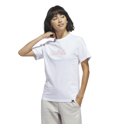 Women's - adidas Wester Florals Graphic T-Shirt - White
