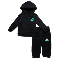 Boys' Toddler - New Balance Sticker Pack Fleece Set - Caviar/Blue